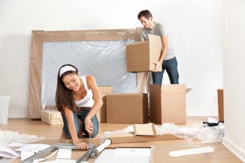 Safe handling and storage practices inside a storage unit