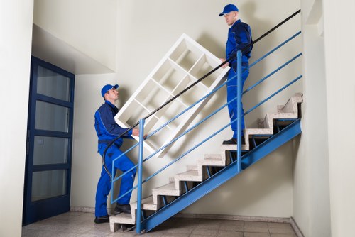 Professional health and safety standards at a storage facility