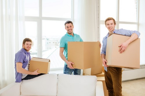 Clean and organized long-term storage space in Isleofdogs