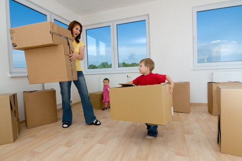 Flexible storage space in a busy urban environment