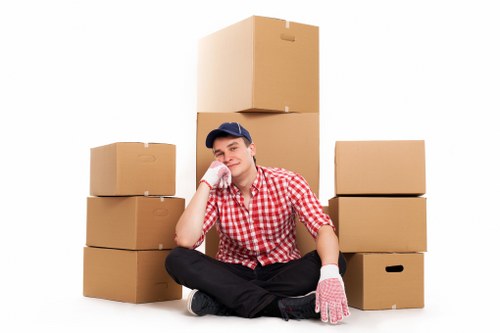 Documented complaint process notes beside a storage file